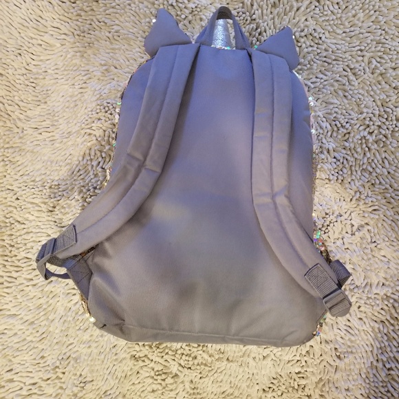 Justice Girls Flip Sequin Unicorn Backpack - Picture 2 of 8